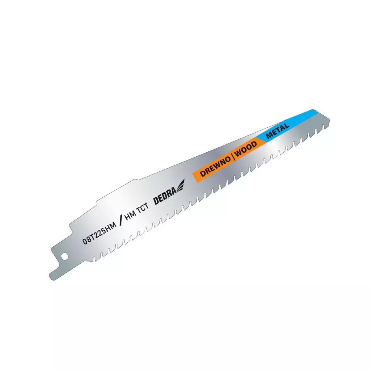 Brzeszczot do piły szablastej 152/125mm drewno metal HM/TC DEDRA