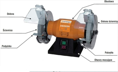 PANSAM A067110 stolní bruska 150W 150 mm EWIMAX - OFICIÁLNÍ DISTRIBUTOR - AUTORIZOVANÝ PRODEJCE PANSAMU