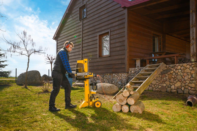 CEDRUS LS06 HYDRAULIC ELECTRIC WOOD SPLITTER CEDRUS LS06V VERTICAL CHIPPER PRESSURE 7 TON CEDLS06V - EWIMAX - OFFICIAL DISTRIBUTOR - AUTHORIZED CEDRUS DEALER