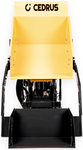CEDRUS TR500GE-HD-L Diesel-Powered Tracked Transporter with Loader and Top Dump CEDTR500GE-HD-L