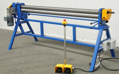 MAAD ZW-2000/0.6/EL WALCARKA ZWIJARKA ELEKTRYCZNA 1-FAZOWA WALCE DO BLACHY MAAD ZW-2000 /0.6mm EL
