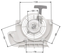 Startér Stihl FS120 FS200 FS250 HT250 NZ533