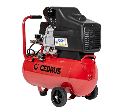 CEDRUS KM24-1T PÍSTOVÝ KOMPRESOR OLEJOVÝ KOMPRESOR 24L - EWIMAX - OFICIÁLNÍ DISTRIBUTOR - AUTORIZOVANÝ PRODEJCE CEDRUS