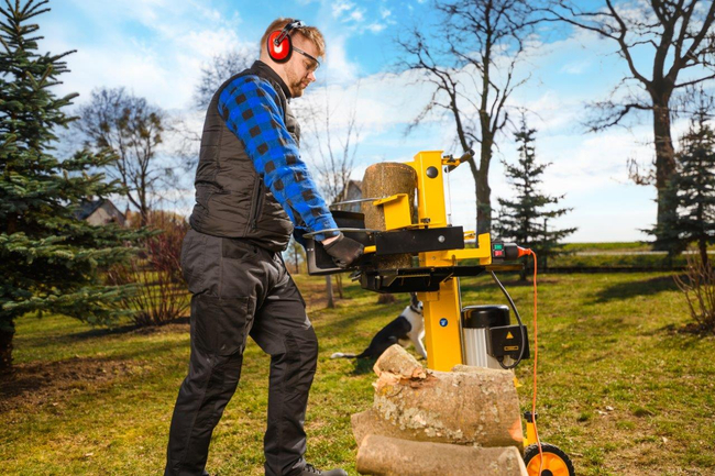CEDRUS LS06 HYDRAULIC ELECTRIC WOOD SPLITTER CEDRUS LS06V VERTICAL CHIPPER PRESSURE 7 TON CEDLS06V - EWIMAX - OFFICIAL DISTRIBUTOR - AUTHORIZED CEDRUS DEALER