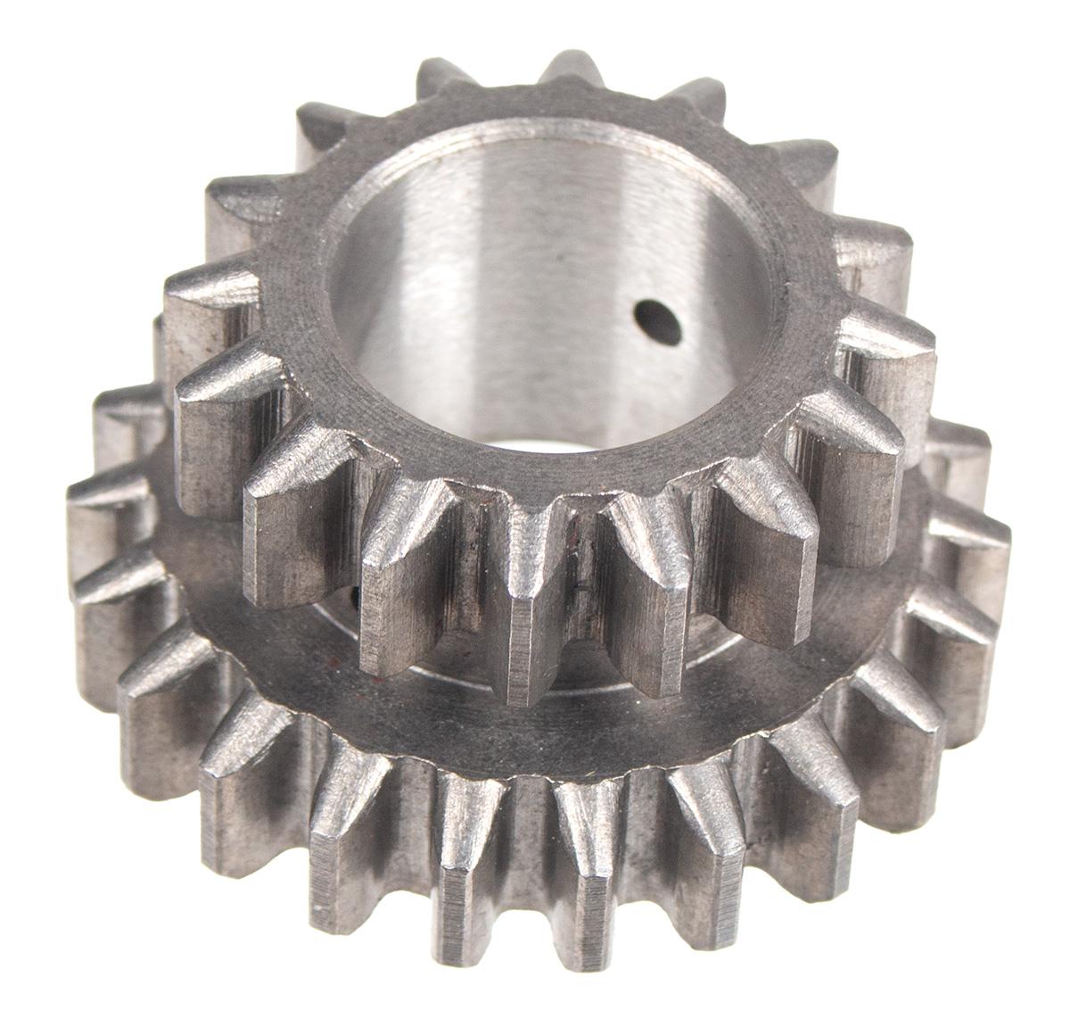 Zębatka podwójna skrzyni biegów Cedrus GL04 28301-U080310 - widok z boku