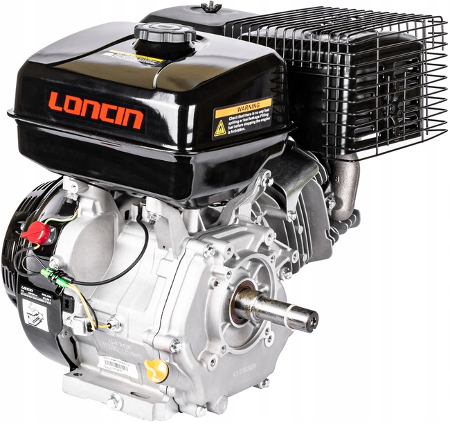 SILNIK LONCIN G420FD-I Z ROZRUSZNIKIEM SPALINOWY BENZYNOWY 15 KM WAŁ 25,4 mm MOTOR HONDA GX420 - EWIMAX - OFICJALNY DYSTRYBUTOR - AUTORYZOWANY DEALER LONCIN