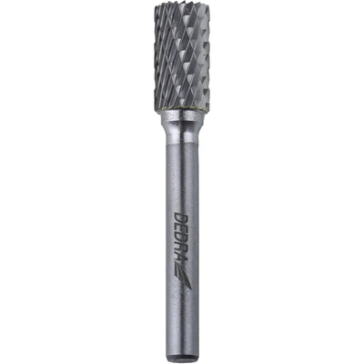 Dedra 07F612 Frez trzpieniowy walcowy B12x25mm 6mm do metalu, pilnik obrotowy