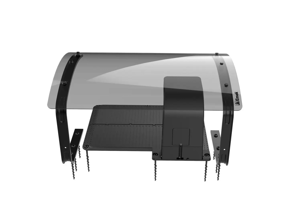 Oleo-Mac 67040054 Osłona stacji ładującej robota koszącego, daszek do stacji dokującej