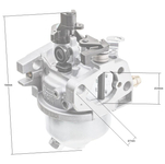 Gaźnik Loncin LC1P65FA z automatycznym ssaniem 080003