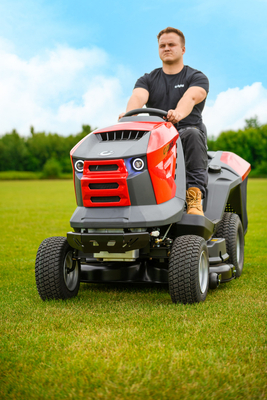 CEDRUS STARJET UJ 102/22H GARDEN TRACTOR SECO self-propelled lawn mower combustion 22hp / 102cm HYDROSTATIC - OFFICIAL DISTRIBUTOR - AUTHORIZED DEALER CEDRUS 