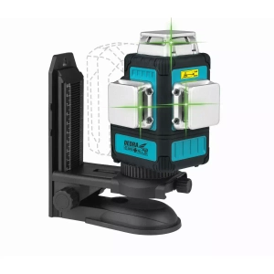 DEDRA SAS+ALL DED6910 Multilaser 3D poziomica laserowa zielony laser OSRAM niwelator