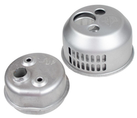 Zongshen Xp140 muffler 100006826