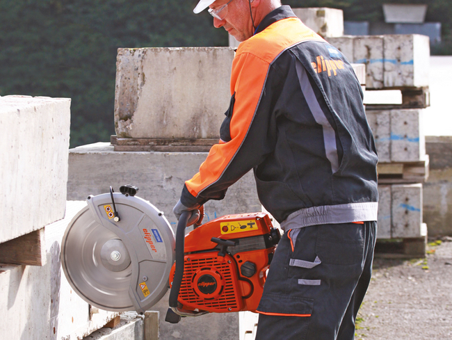 NORTON CLIPPER CP514 iLube handheld saw blade SPRINKLING CONSTRUCTION HANDSHAW FOR CONCRETE ASPHALT PROFESSIONAL Ø 350mm 5,4 HP AUTHORIZED DEALER NORTON CLIPPER