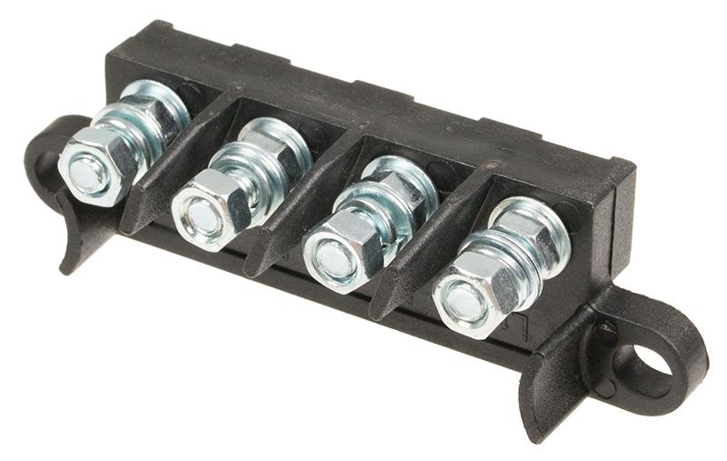 Złącze przewodów Loncin alternatora agregat 2500D-AS 3000D-AS 3500D-AS - widok z przodu