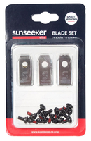 Set of knife + screw 15 pcs. automatic mower X5 X7 PLUS 16600850-02