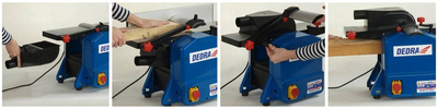  DEDRA DED7814 WOODWORKING TABLE THICKNESSER 2000W EWIMAX OFFICIAL DISTRIBUTOR - AUTHORIZED DEDRA DEALER