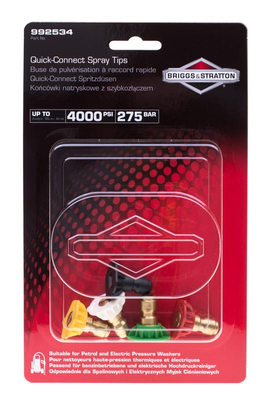 Zestaw dysz B&S Sprint 2000E 2300EPF Elite 2500 3000 3400 4000 CZĘŚĆ ORYGINALNA 992534