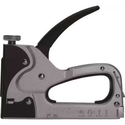 Dedra 11Z003 Zszywacz Tapicerski Taker Gwoździarka 4w1 6-14 mm Regulacja Siły