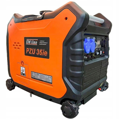 OLEO-MAC OM LINE PZU 36 IE AGREGAT GENERATOR INWERTOROWY PRĄDOTWÓRCZY INWERTEROWY WALIZKOWY 230V 3.3 KW ESTART / ROZRUSZNIK = LONCIN LC3500i EWIMAX - OFICJALNY DYSTRYBUTOR - AUTORYZOWANY DEALER OLEO-MAC