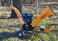 MASTERCUT GBK-70 combustion REBAK SHredder for branches 7cm / 7HP