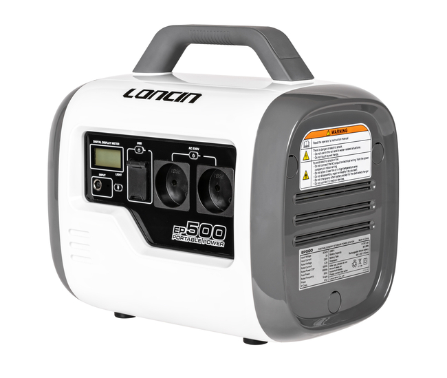 LONCIN EP500 POWER STATION BANK POWERBANK 560Wh 500VA POWER STATION EWIMAX - OFICIÁLNÍ DISTRIBUTOR - AUTORIZOVANÝ PRODEJCE CEDRUS