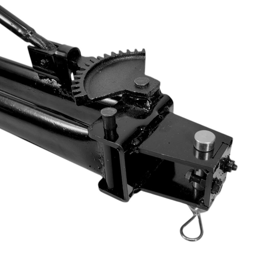 Solidny zaczep kopaczki Mastercut MC370-12 do traktora jednoosiowego