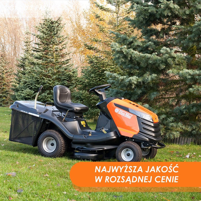 TRAKTOREK OLEO MAC OM 92/24KH TRAKTOREK OGRODOWY KOSIARKA SAMOJEZDNA SPALINOWA DO TRAWY OM92 HYDROSTATIC PREMIUM 68129090  - OFICJALNY DYSTRYBUTOR - AUTORYZOWANY DEALER OLEO-MAC