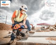 NORTON CLIPPER CP514 iLube handheld saw blade SPRINKLING CONSTRUCTION HANDSHAW FOR CONCRETE ASPHALT PROFESSIONAL Ø 350mm 5,4 HP AUTHORIZED DEALER NORTON CLIPPER