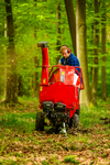 Cedrus RB05 PRO-HE Rębak Rozdrabniacz Spalinowy Do Gałęzi 15 KM 12 cm Hydrauliczny