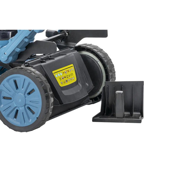 46cm cordless mower with drive, 2x18V