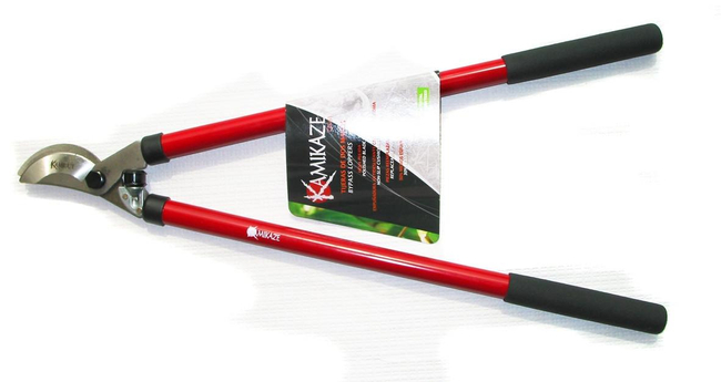 TWO-HANDED HEDGE TRIMMER SHEARS GARDEN HAND PRUNING SHEARS FOR BRANCHES PLANTS SHRUBS BUSHES KAMIKAZE CH-61/KM-61