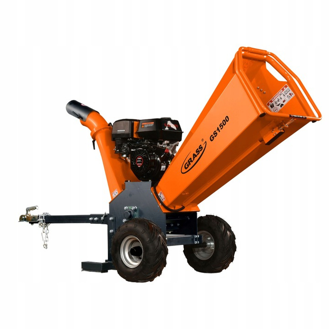 GRASS GS1500 Rozdrabniacz spalinowy Rębak do gałęzi 12CM / 15KM