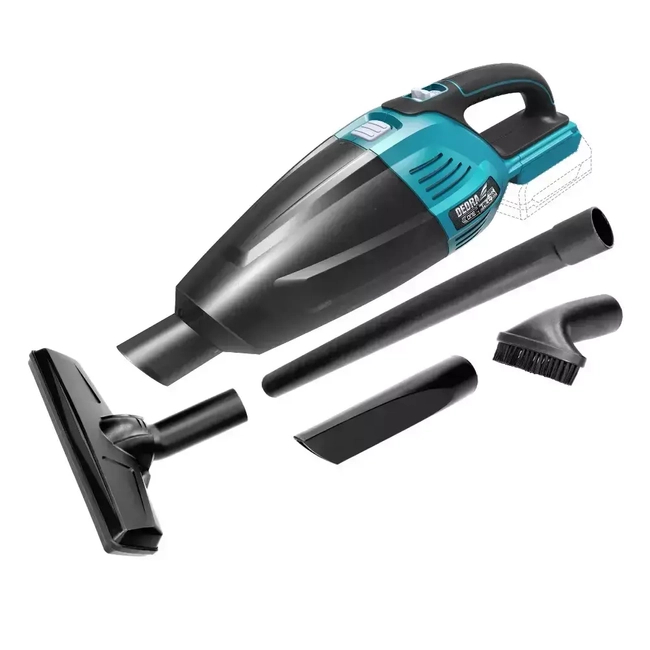 CORDLESS VACUUM CLEANER, 18V, DEDRA SAS+ALL DED7070 3,8 KPA