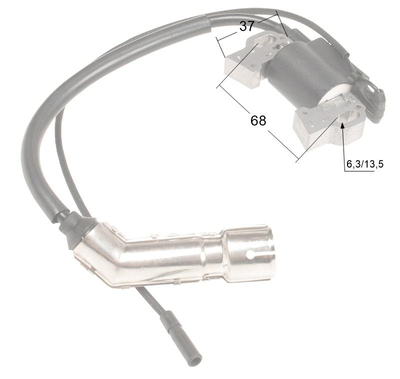Cívka zapalovacího modulu Loncin G240F LC80NB20-6.1Q ORIGINÁLNÍ DÍL 270920181-0001