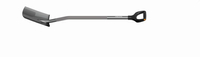 FISKARS Ergonomic 1025375 szpadel prosty szary 1067512 – łopata ogrodowa