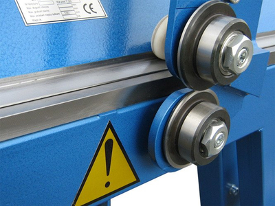 ZAGINARKA GIĘTARKA KRAWĘDZIARKA DEKARSKA DO BLACHY Z CIĘCIEM Prod-Masz ZGR-2000L /0.8mm  EWIMAX 
