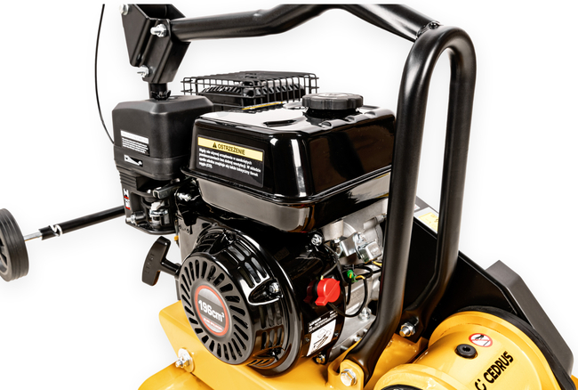 CEDRUS ZG02 DIESEL SOIL COMPACTOR COMPACTOR 79 KG / 6.5 KM + TRANSPORT WHEELS + SILICONE MAT- EWIMAX - OFFICIAL DISTRIBUTOR - AUTHORIZED CEDRUS DEALER