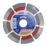 SEGMENTED DIAMOND BLADE FOR CLINKER, NATURAL STONE, CONCRETE DEDRA H1094 150MMX22,2MM, MULTI-LAYERED