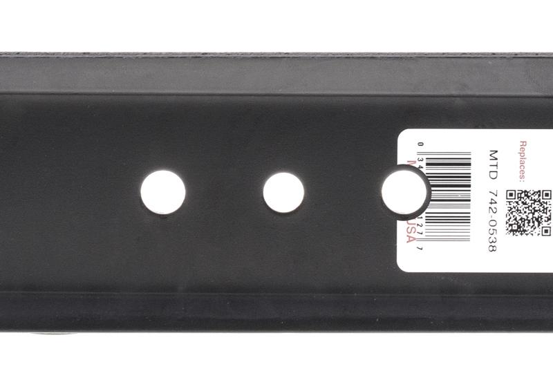 Nóż kosiarki MTD 53.8cm minitraktor 42ca RO6127 - detal ostrza