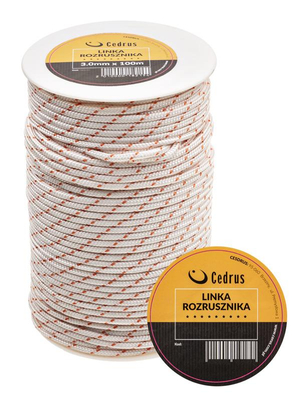 Cedrus NZ636 linka rozrusznika 3.0 mm – wytrzymała linka startera do kosiarek