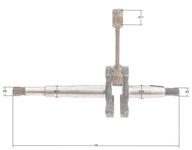 CEDRUS blower crankshaft DM02 070193
