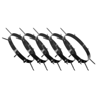 DEDRA 80C102 Kolce do walca trawnika 280 mm, aerator, nakładki napowietrzające