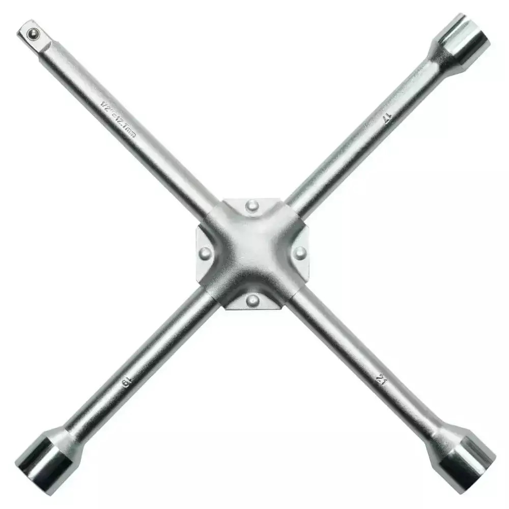 Klucz krzyżakowy do kół 1/2 17x19x21mm Hillen&Mohr