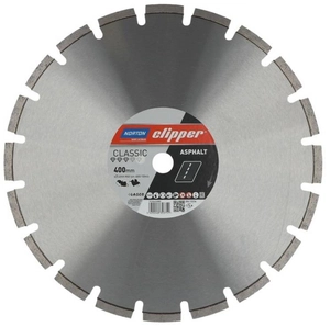 NORTON CLIPPER NORTON CLASSIC ASPHALT LASER DIAMOND TARGET 400 MM X 25.4 MM FOR ASPHALT for NORTON CLIPPER CS401 OFFICIAL DISTRIBUTOR - AUTHORIZED DEALER NORTON CLIPPER