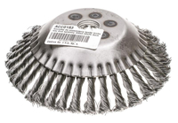 Brush for cleaning paving stones braided wire 200x0.50x25.4mm ACC0183