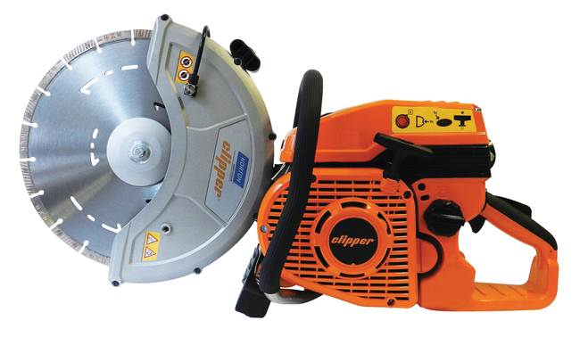 NORTON CLIPPER CP514 SPINNER HAND CUTTING HANDSHAW FOR CONCRETE AND ASPHALT PROFESSIONAL Ø 350mm 5.4 HP AUTHORIZED NORTON CLIPPER DEALER