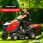 CEDRUS CHALLENGE MJ 102/22H GARDEN TRACTOR SECO self-propelled lawn mower 22hp / 102cm HYDROSTATIC - OFFICIAL DISTRIBUTOR - AUTHORIZED DEALER CEDRUS 