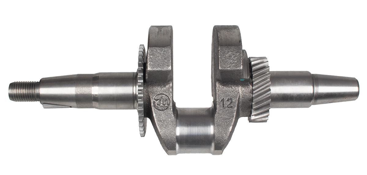 Wał korbowy silnika Weima 168FB-2/P widok z boku