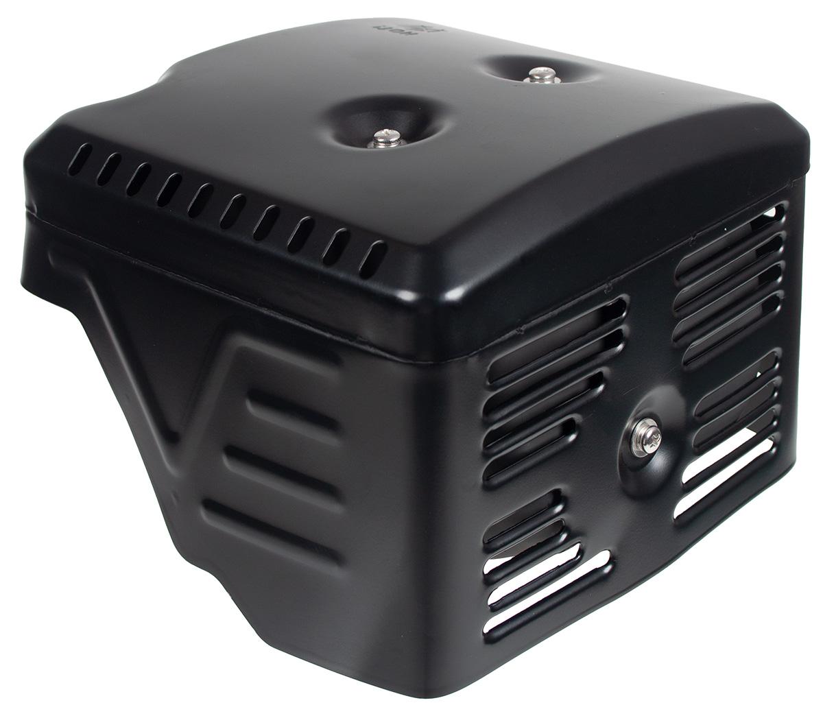 Tłumik Loncin G340F G390F G420F 180570809-0001 widok z boku