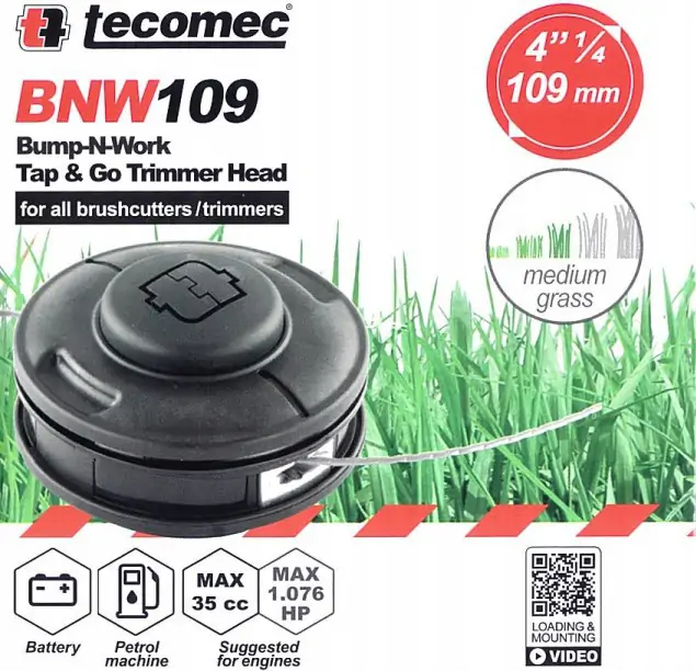 Głowica Tecomec Tap&Go system półautomatyczny